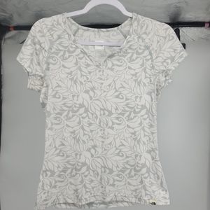 The North Face Capped Sleeve Printed Top